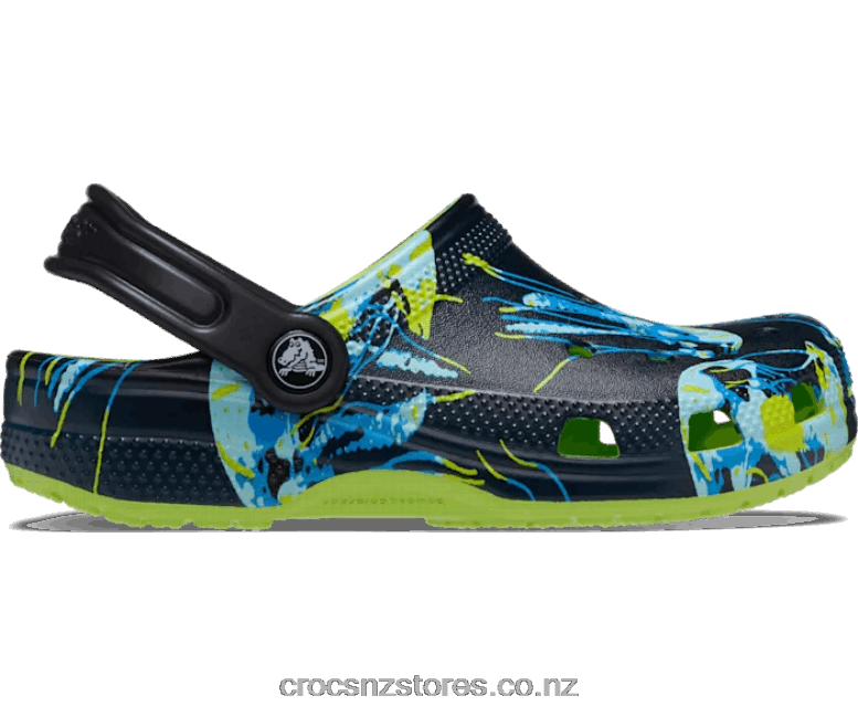 KidsClassic Meta Scape Clog Crocs Limeade/Multi 2000P1622