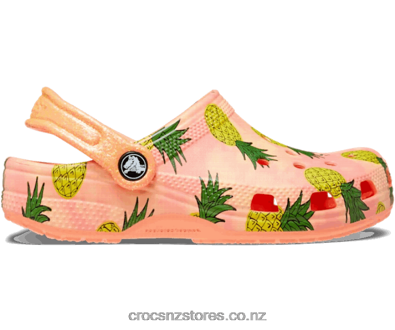 KidsClassic Pool Party Clog Crocs Papaya 2000P1608