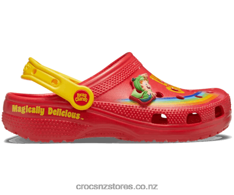 MenClassic Lucky Charms Clog Crocs Red 2000P1259