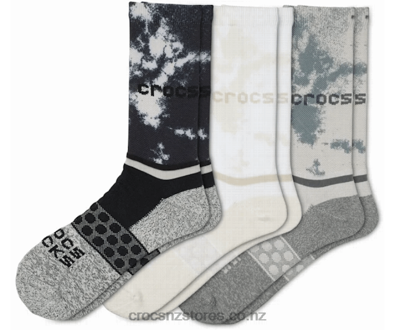 Socks Adult Crew Seasonal 3-Pack Crocs Multi 2000P1255