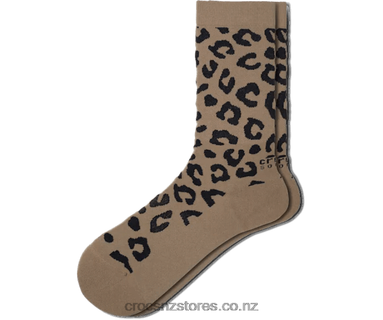 Socks Animal Crew Lprd Crocs Leopard 2000P1226