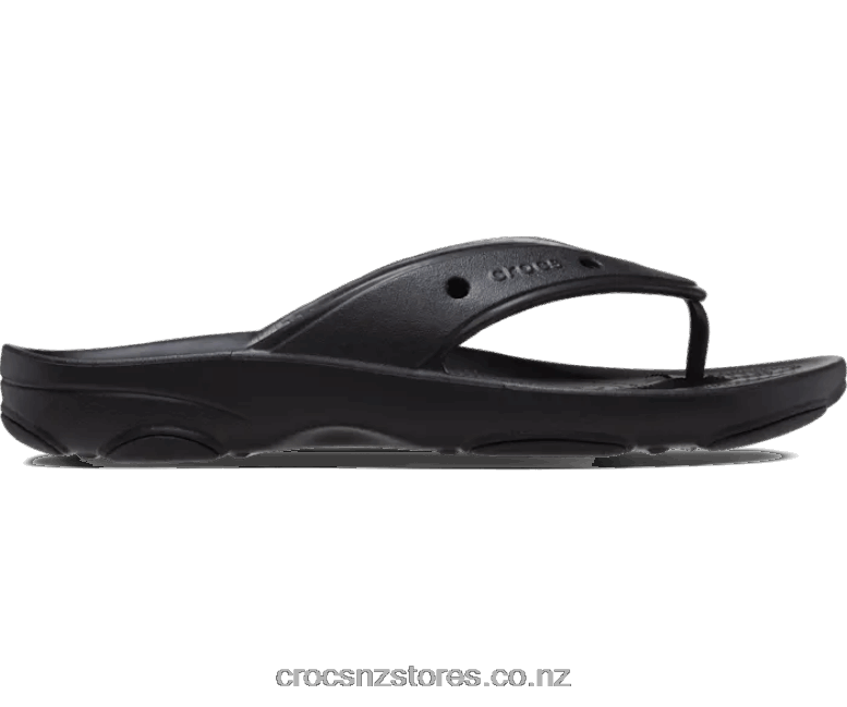 WomenAll-Terrain Flip Crocs Black 2000P491