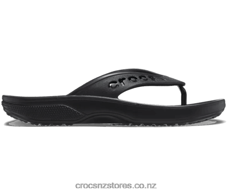 WomenBaya Ii Flip Crocs Black 2000P391