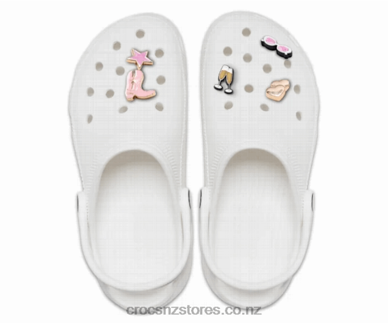 WomenBachelorette Pack Crocs White 2000P257