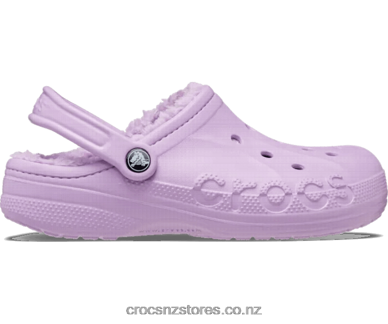 WomenBaya Lined Clog Crocs Orchid 2000P238