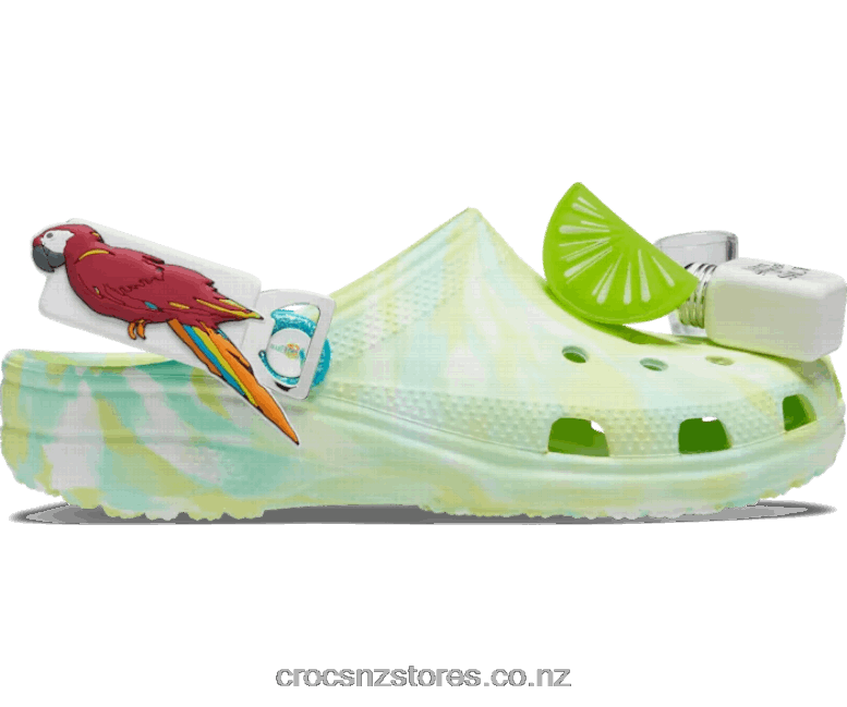 WomenClassic Margaritaville Clog Crocs Lime Zest 2000P35