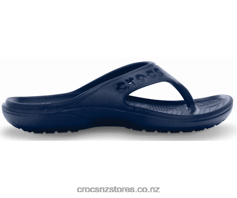 WomenBaya Flip Crocs Navy 2000P494