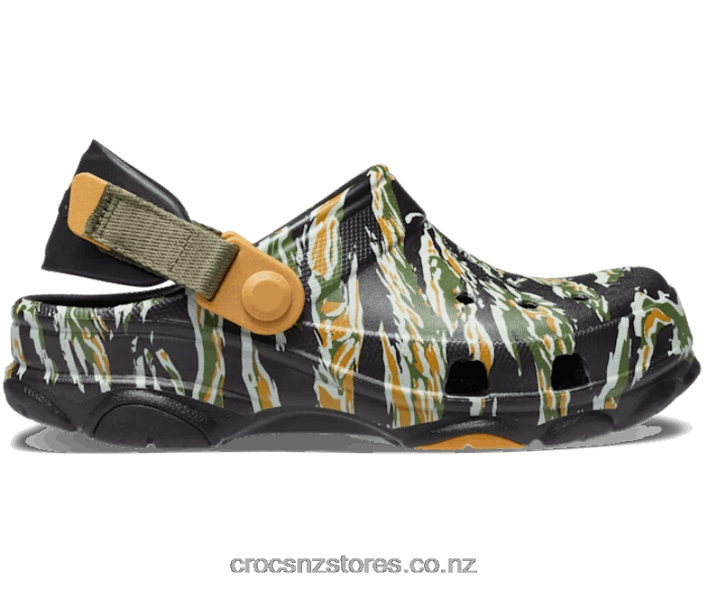 KidsAll-Terrain Camo Clog Crocs Black/Multi 2000P1501