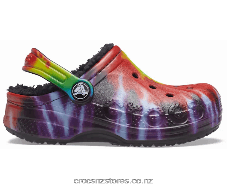 KidsBaya Lined Tie Dye Graphic Clog Crocs Multi 2000P1571
