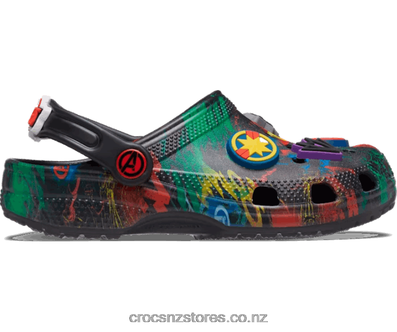 KidsClassic Marvel Avengers Clog Crocs Black 2000P1570